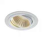 NEW TRIA XXL ROUND SET светильник с COB LED 25ВТ (29Вт), 3000К, 2500lm, 38°, с блоком питания, белый от ImperiumLoft