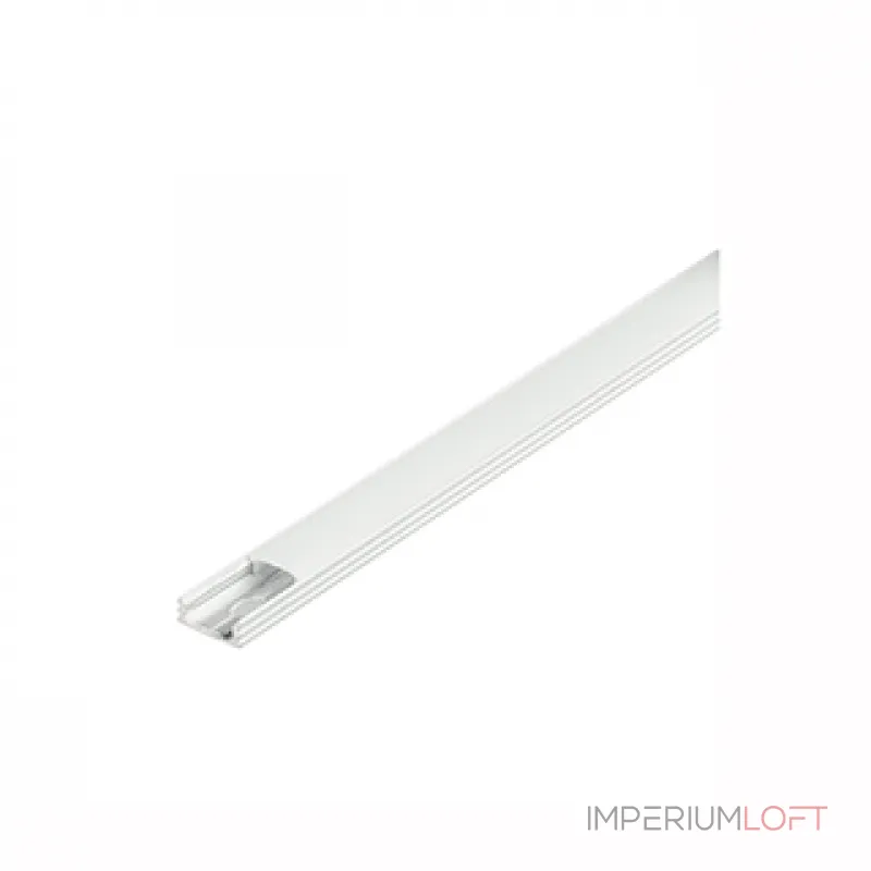 GLENOS D-1808 100 профиль накладной, без экрана, 1 m, белый от ImperiumLoft
