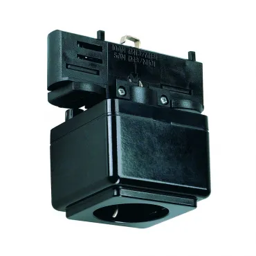 3Ph | EUTRAC®, розетка Schuko, 6.3А макс., черный