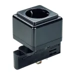 3Ph | EUTRAC®, розетка Schuko, 6.3А макс., черный от ImperiumLoft