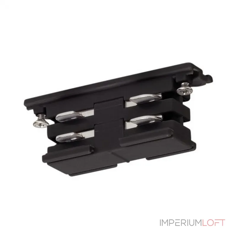 3Ph | S-TRACK, коннектор прямой внутренний электрический, 16А макс., черный от ImperiumLoft 3Ph | S-TRACK, коннектор прямой внутренний электрический, 16А макс., черный от ImperiumLoft