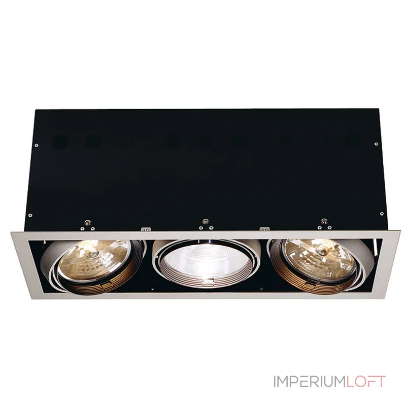 AIXLIGHT® PRO, G12 MODULE светильник с отражателем 24° для лампы G12 35/70Вт, серебристый/ черный от ImperiumLoft AIXLIGHT® PRO, G12 MODULE светильник с отражателем 24° для лампы G12 35/70Вт, серебристый/ черный от ImperiumLoft