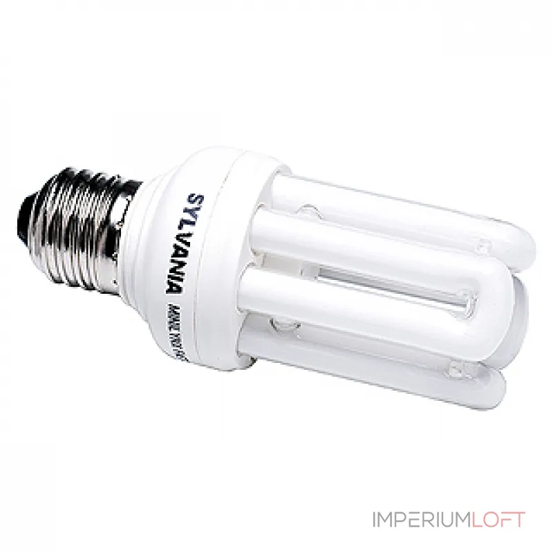 Лампа TC-QSE / E27, 15Вт, SYLVANIA MINI-LYNX®, 230В, 2700K, 900lm от ImperiumLoft