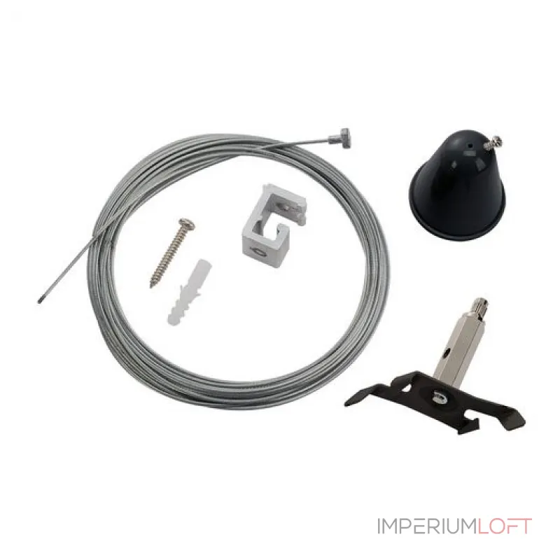 3Ph | S-TRACK, подвес 5м, черный от ImperiumLoft 3Ph | S-TRACK, подвес 5м, черный от ImperiumLoft