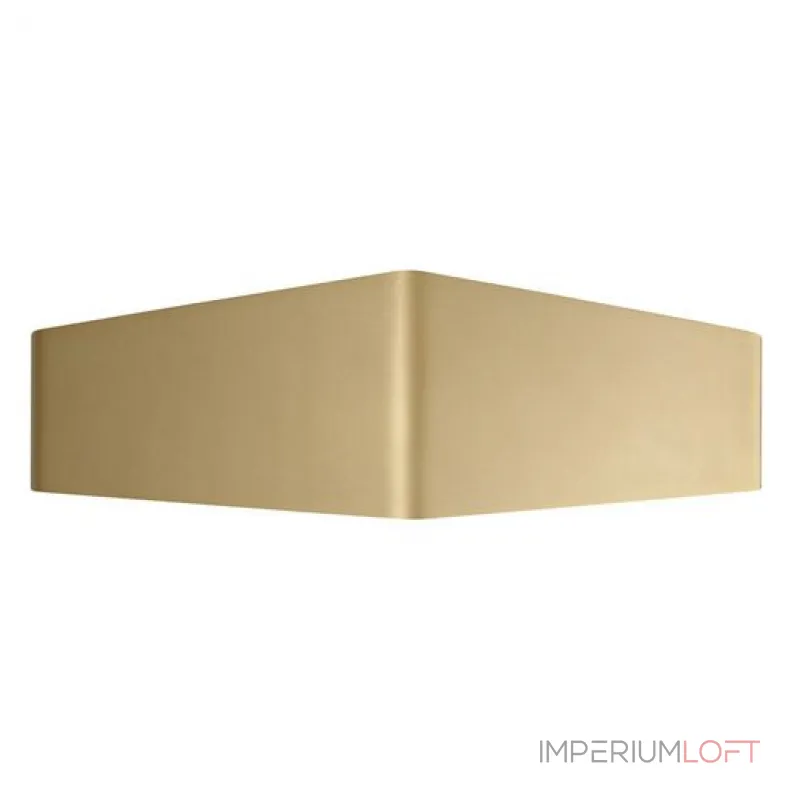 CARISO WL-3 светильник настенный с LED 2х9Вт (22Вт), 2700К, 1000lm, латунь от ImperiumLoft