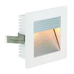 FLAT FRAME, CURVE светильник встраиваемый для лампы QT9 G4 20Вт макс., белый/ алюминий от ImperiumLoft