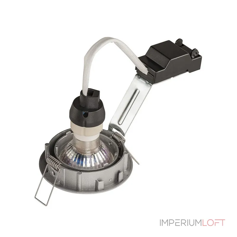 PIKA TURNO QPAR51 светильник встраиваемый для лампы GU10 50Вт макс., серебристый от ImperiumLoft PIKA TURNO QPAR51 светильник встраиваемый для лампы GU10 50Вт макс., серебристый от ImperiumLoft