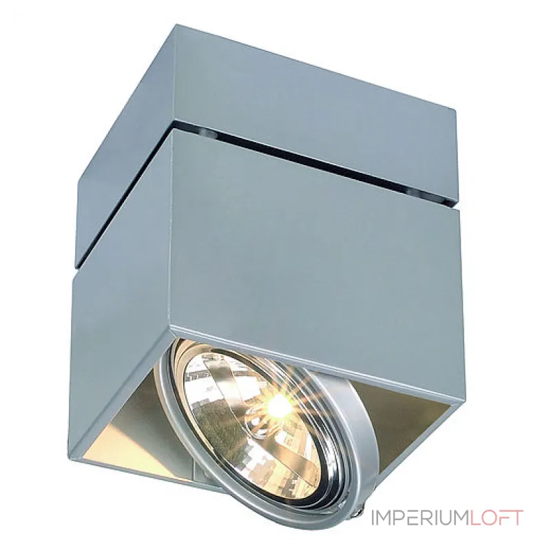 KARDAMOD SQUARE QRB SINGLE светильник накладной для лампы QRB111 50Вт макс., серебристый от ImperiumLoft KARDAMOD SQUARE QRB SINGLE светильник накладной для лампы QRB111 50Вт макс., серебристый от ImperiumLoft