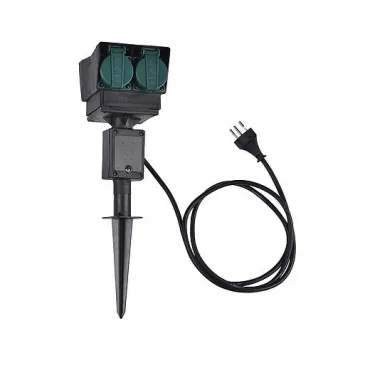 Удлинитель садовый на 4 розетки, IP44, кабель 1.5 метра, CH Удлинитель садовый на 4 розетки, IP44, кабель 1.5 метра, CH