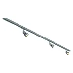 1PHASE-TRACK, комплект из 2-х шинопров. 1м, 3-х свет-ков PURI с LED 4.3Вт, аксессуаров, серебристый от ImperiumLoft