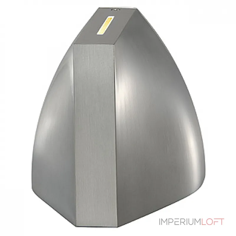 TENDA LED светильник настенный IP44 с 2-мя PowerLED по 3.3Вт (8Вт), 3000K, 340lm, матир. алюминий от ImperiumLoft