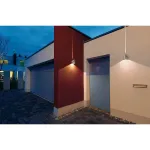 TENDA LED светильник настенный IP44 с 2-мя PowerLED по 3.3Вт (8Вт), 3000K, 340lm, матир. алюминий от ImperiumLoft