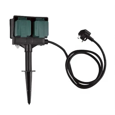 Удлинитель садовый на 4 розетки, IP44, кабель 1.5 метра, UK Удлинитель садовый на 4 розетки, IP44, кабель 1.5 метра, UK