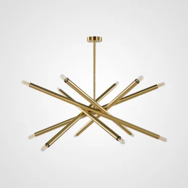 Дизайнерская люстра на штанге SPIKE D90 Дизайнерская люстра на штанге SPIKE D90