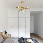 Дизайнерская люстра на штанге SPIKE D90