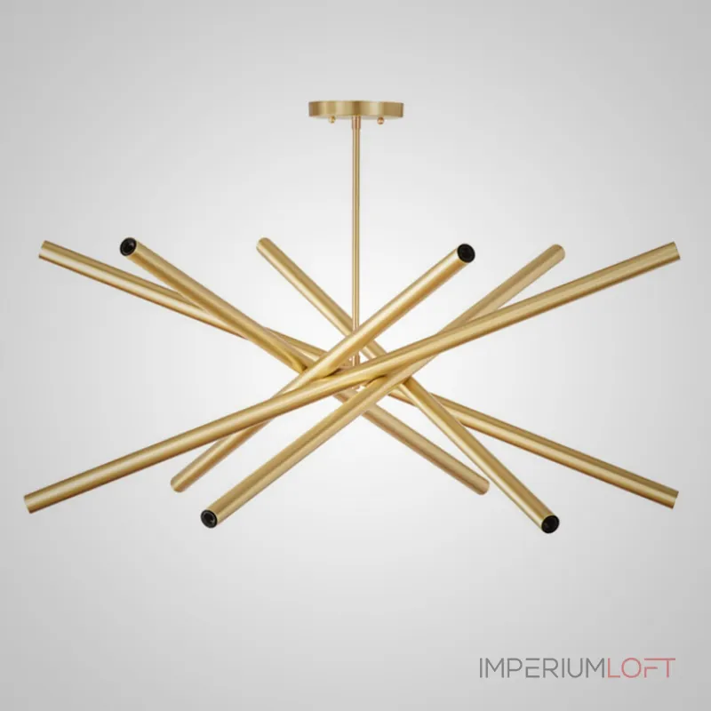 Дизайнерская люстра на штанге SPIKE D90