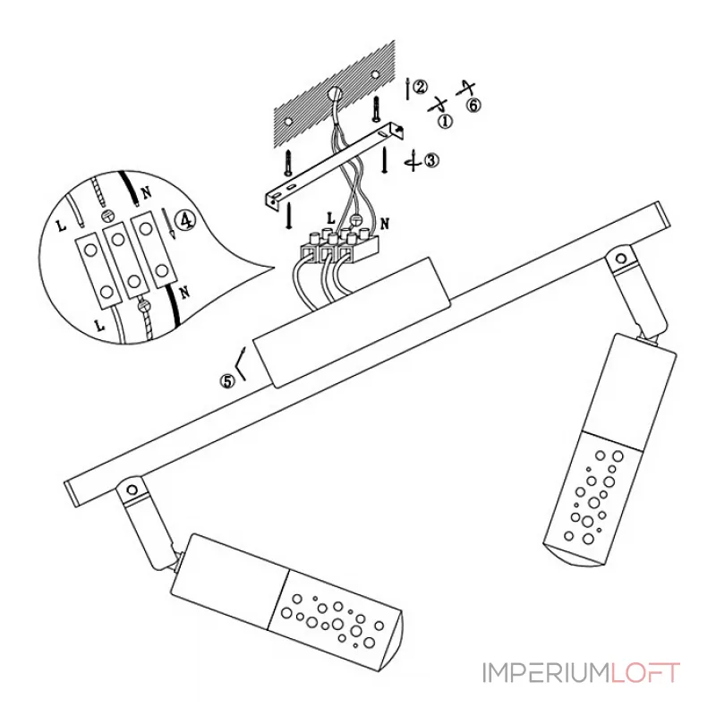 Спот Globo Peru 56199-2 от ImperiumLoft Спот Globo Peru 56199-2 от ImperiumLoft