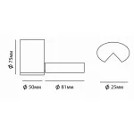 Спот Donolux DL18811 DL18811/9W White R Dim от ImperiumLoft