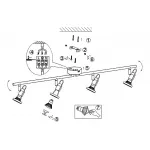 Спот Globo Anne 54383-4 от ImperiumLoft