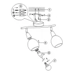 Спот Globo Elliott 54351-2 от ImperiumLoft