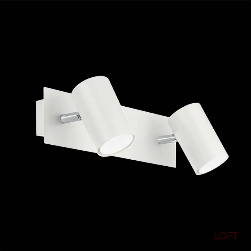 Спот Ideal Lux Spot SPOT AP2 BIANCO от ImperiumLoft Спот Ideal Lux Spot SPOT AP2 BIANCO от ImperiumLoft