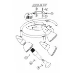 Спот Globo Novara 5449-3 от ImperiumLoft