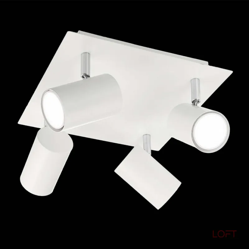 Спот Ideal Lux Spot SPOT PL4 BIANCO от ImperiumLoft