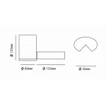 Спот Donolux DL18811 DL18811/15W Black R Dim от ImperiumLoft