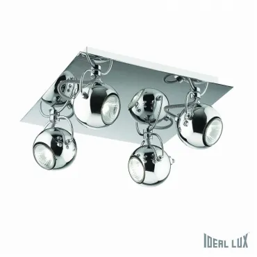 Спот Ideal Lux Lunare LUNARE PL4 CROMO Спот Ideal Lux Lunare LUNARE PL4 CROMO