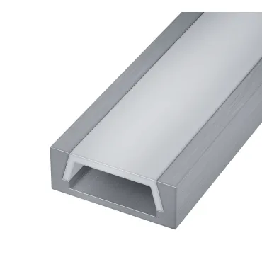 Накладной профиль с рассеивателем (Комплект: Рассеиватель 2м; Заглушки 2шт) ST-Luce ST017.129.01.1