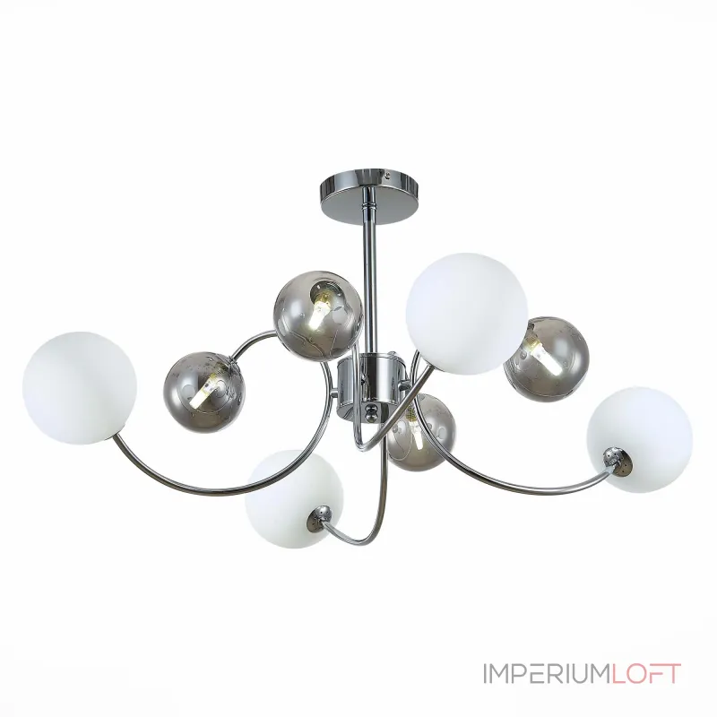 Люстра на штанге EVOLUCE Formae SLE220912-08 Люстра на штанге EVOLUCE Formae SLE220912-08