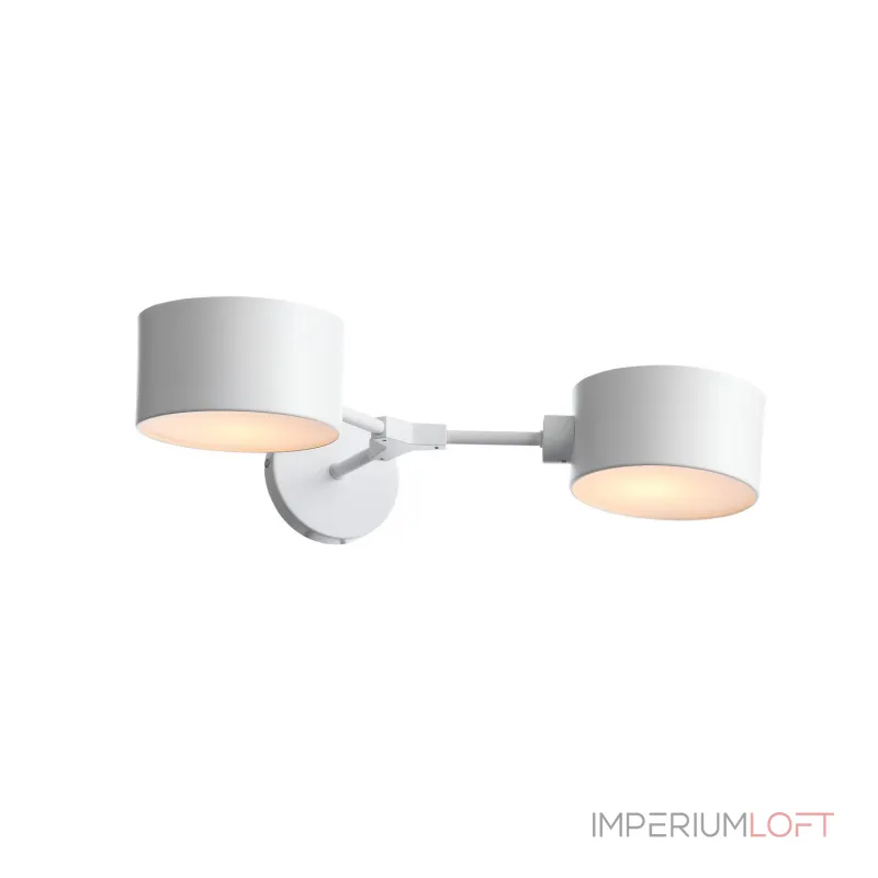 Бра EVOLUCE Gimento SLE183501-02 Цвет арматуры белый Цвет плафонов белый от ImperiumLoft