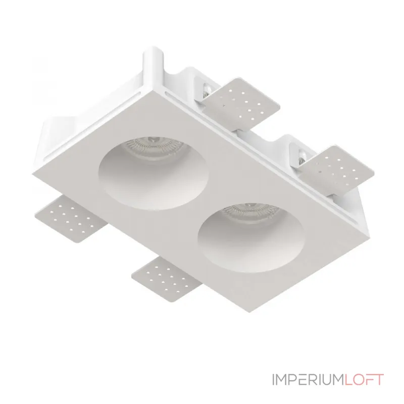 Встраиваемый потолочный гипсовый светильник QUASAR 80 DUO SN 036 от ImperiumLoft
