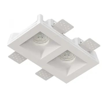 Встраиваемый потолочный гипсовый светильник MAIA 80 DUO FLAT SN 021