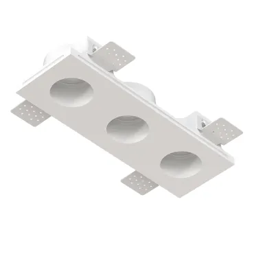 Встраиваемый потолочный гипсовый светильник QUASAR 55 TRIO SN 054