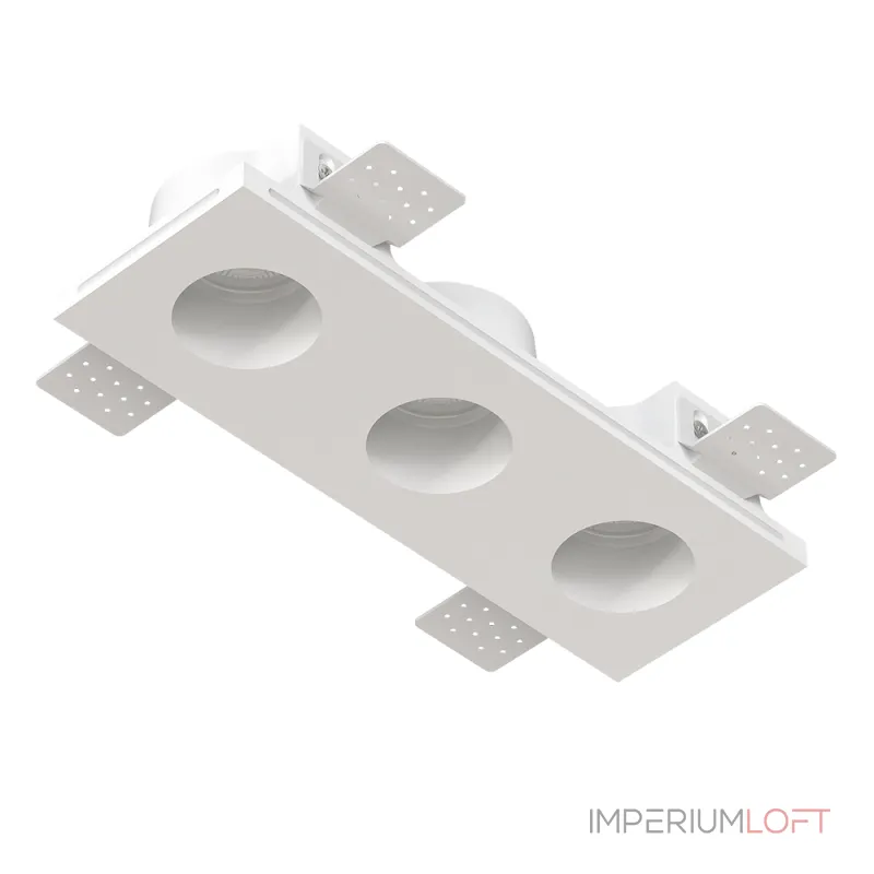 Встраиваемый потолочный гипсовый светильник QUASAR 55 TRIO SN 054 от ImperiumLoft Встраиваемый потолочный гипсовый светильник QUASAR 55 TRIO SN 054 от ImperiumLoft