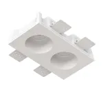 Встраиваемый потолочный гипсовый светильник IZAR 80 DUO SN 022 от ImperiumLoft