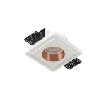 Встраиваемый потолочный гипсовый светильник QUASAR 55 FLAT COPPER SN 206 от ImperiumLoft