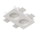 Встраиваемый потолочный гипсовый светильник IZAR 80 DUO FLAT SN 023 от ImperiumLoft
