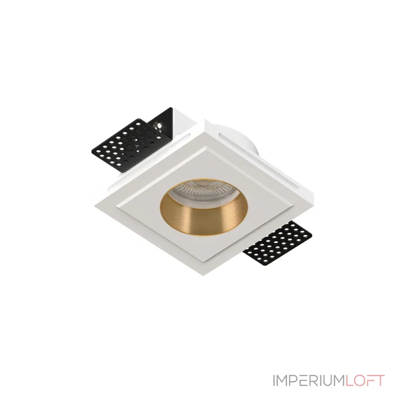 Встраиваемый потолочный гипсовый светильник QUASAR 55 FLAT BRASS SN 207 от ImperiumLoft Встраиваемый потолочный гипсовый светильник QUASAR 55 FLAT BRASS SN 207 от ImperiumLoft