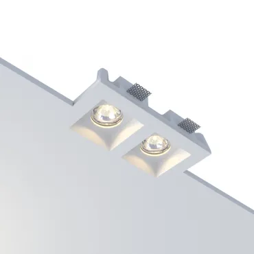 Встраиваемый потолочный гипсовый светильник MAIA DUO 2.0 FLAT SN 021MRR