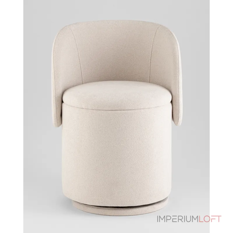 Пуф-трансформер вращающийся с ящиком Stool Group Таунсвилл УТ000042268 от ImperiumLoft