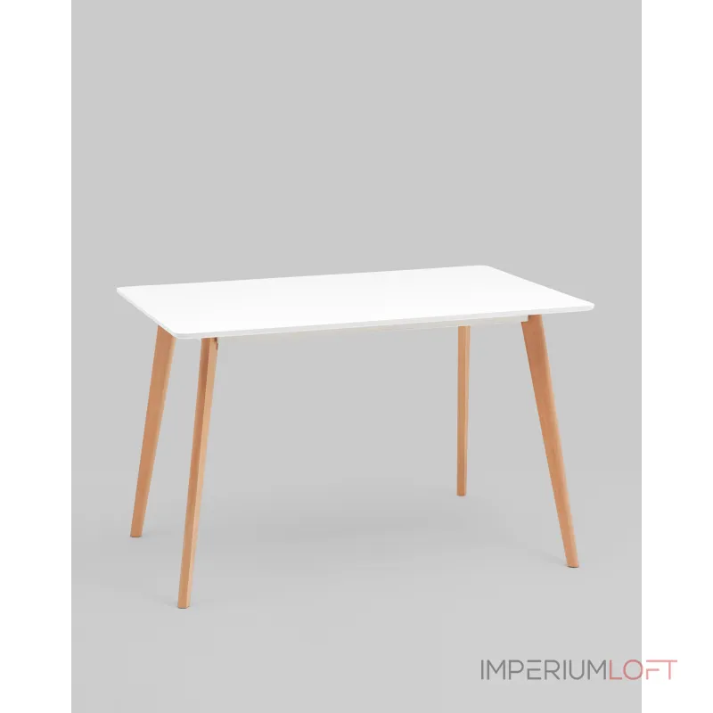 Стол обеденный FRANK NEW 120*80 белый Stool Group УТ000038924 от ImperiumLoft