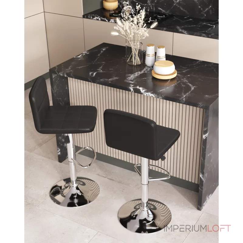 Стул барный Малави NEW черный NP Stool Group УТ000039146 от ImperiumLoft