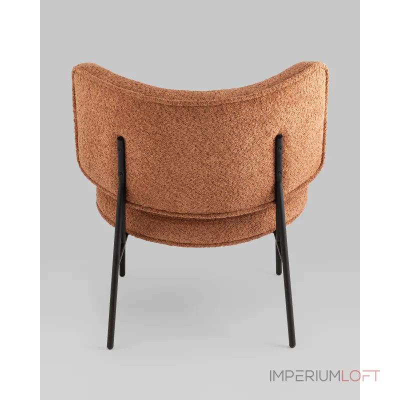 Кресло District Lounge букле терракотовый Stool Group УТ000039111 от ImperiumLoft Кресло District Lounge букле терракотовый Stool Group УТ000039111 от ImperiumLoft