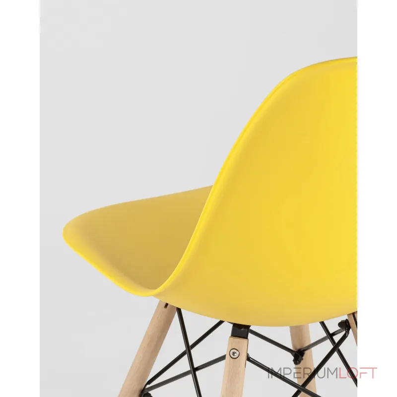 Стул Eames Style DSW желтый x4 (разборный каркас) Stool Group УТ000037604 от ImperiumLoft Стул Eames Style DSW желтый x4 (разборный каркас) Stool Group УТ000037604 от ImperiumLoft