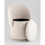 Пуф-трансформер вращающийся с ящиком Stool Group Таунсвилл УТ000042268 от ImperiumLoft