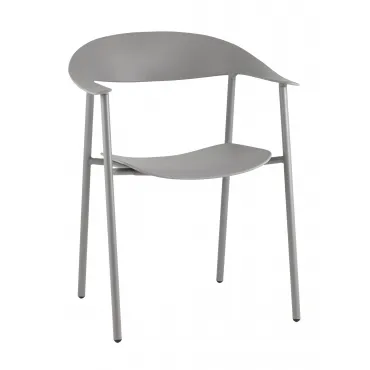 Стул Eila пластик серый Stool Group УТ000039772