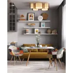 Стол обеденный FRANK NEW 120*80 белый Stool Group УТ000038924 от ImperiumLoft