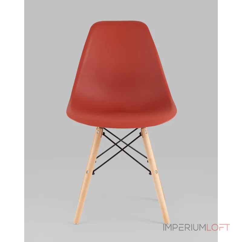 Стул Eames Style DSW терракотовый x4 (разборный каркас) Stool Group УТ000039376 от ImperiumLoft